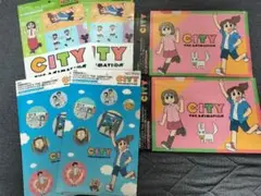 CITY THE ANIMATION クリアファイル 3種　6枚セット☆