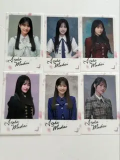 櫻坂46 ランダムクリアステッカー　トレカ　カード　6種コンプ　向井純葉