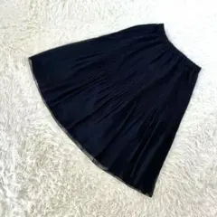 新品未使用❗️タグ付❗️ウェストゴム【ザショップTK】プリーツスカート Ｌ