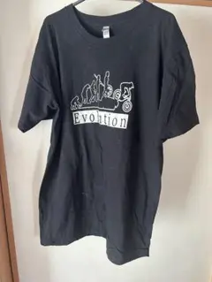 American Apparel ブラック プリントTシャツ 古着