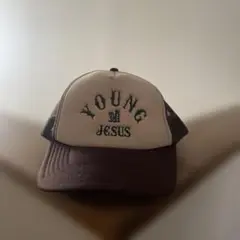 YOUNG JESUS メッシュキャップ 【ちょーーんなは】 YOUNG JESUS メッシュキャップ 【ちょーーんなは様専用】 - メルカリ