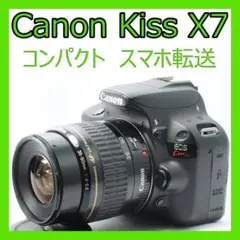 大人気機種❤️Canon Kiss X7 セット✨スマホに転送✨軽量コンパクト