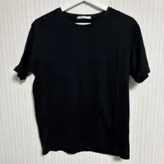 T138 MONSIEUR NICOLE Tシャツ 48 日本製 ブラック 古着