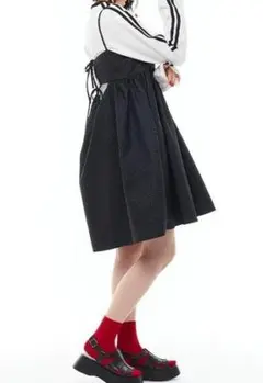 美品！　Narcissus　ジャガードワンピース　黒　ナルシス