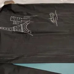 本日価格!パリで一緒に 作家もの刺繍紬 訪問着