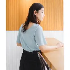 【新品未着用】Kastane ベロアチュール 半袖