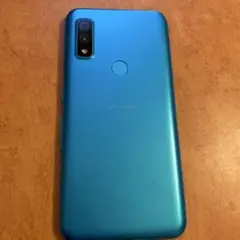arrows スマートフォン 本体 青