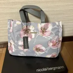 新品nicolai bergmann 花柄トートバッグ