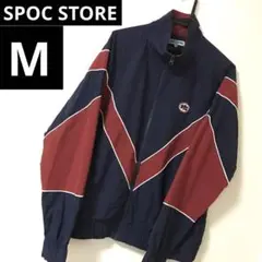 SPOC STORE ワンポイントロゴ　ナイロンジャケット　ジャンバー　M