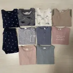 長袖トップス9着　パンツ1着　10着セット