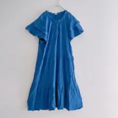 ☆ OLD NAVY ブルーワンピース PETITE Lサイズ 半袖