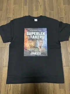 【未使用・会場限定】ONE165 スーパーレックvs武尊Tシャツ