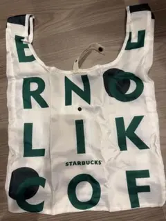 スターバックス エコバッグ 文字デザイン