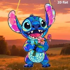 ディズニー　スティッチ　サンキャッチャー