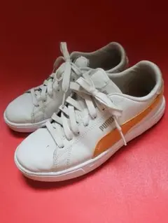 PUMA プーマ ソフトフォーム シューズ スニーカー 23.5cm オレンジ