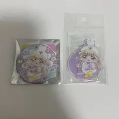わんだふるぷりきゅあ！ まねっこあにまる ユキ アクスタ 缶バッジ