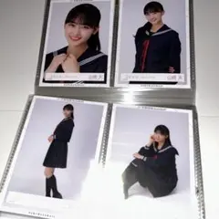 櫻坂46 山﨑天　生写真　コンプ　制服の人魚