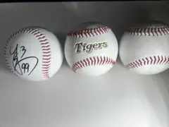サイン入り阪神　オリックス　 野球ボールセット