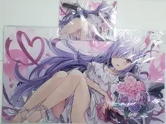 紙代なつめ 4.5周年記念グッズ　プレイマット　アクリルパネル