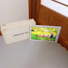 docomo 富士通 ARROWS Tab 10.1インチ ホワイト タブレット