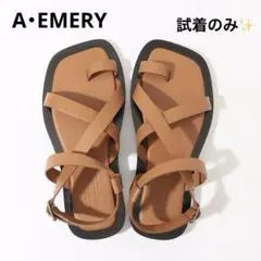 最終価格【未使用】A.EMERY エーエメリー レザー サンダル