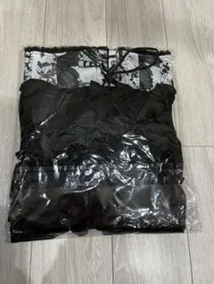 QutieFlash 黒　ラップコルセット
