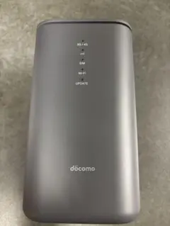 【使用1ヶ月未満】美品★ドコモ home 5G HR02 グレー　残債なし