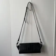 アレキサンダーワン Alexander Wang 型押し本革ショルダーバッグ