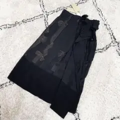 新品 STELLA McCARTNEY シルク混 アシンメトリースカート