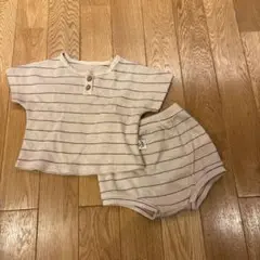 セットアップ　ボーダー　80サイズ
