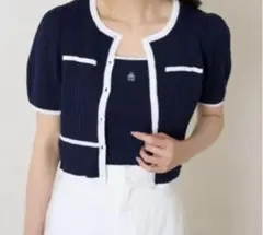 2025年最新】TROIS logo bicolor rib knit setの人気アイテム