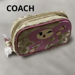 ☆美品COACHコーチ ピンキーちゃん ポーチ☆