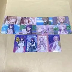 星屑テレパス　トレーディングホログラムカード（12種）