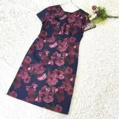 〝ブルックスブラザーズ〟花柄　ワンピース　お出かけワンピース　2サイズ