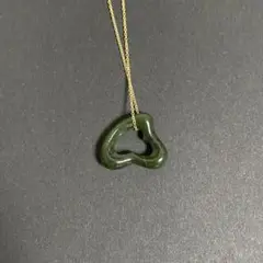ティファニー オープンハート 翡翠 ジェイド