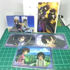 B　コードギアス 反逆のルルーシュ コレクトカード　ルルーシュ　5枚組