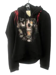 18aw vetements skull hoodie