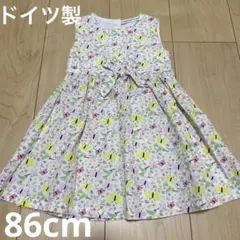 ドイツ子ども服ブランドLieglind 花柄ワンピース 86cm