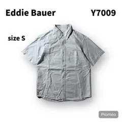 【即購入OK】Eddie Bauer 半袖シャツ　サイズS グレー