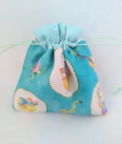 82　ユキエモン　ミニ巾着　小さな収納