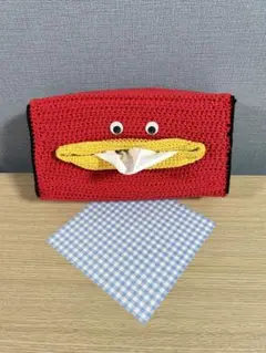 パクパク　テッシュケース　ボックステッシュ
