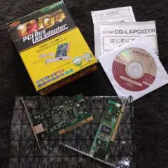 Corega CG-LAPCIGTR＋FEther PCI-TXS 2点セット