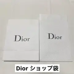【ディオール】 ショップ袋2枚セット