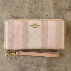 売り切りお値下げCOACH 長財布 ストラップ付き