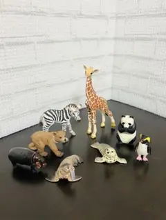 シュライヒ　アニア　ガチャガチャその他　8匹セット