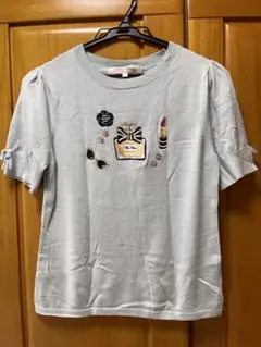 夏休みセール　スーパービューティ 半袖トップス　42 薄緑　美品
