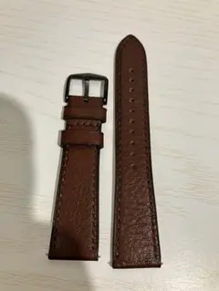 時計替えベルト　22mm 本革　ブラウン