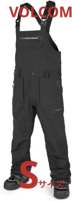 【新品】VOLCOM Gore-Tex Rain Gtx Bib BLACK