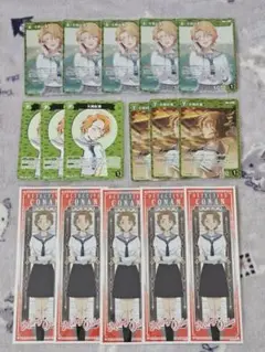 名探偵コナン カードゲーム 新たなる謎/黒影の襲来/ロングステッカー 大岡紅葉