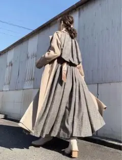 美品✨ アメリヴィンテージ トレンチコート チェック